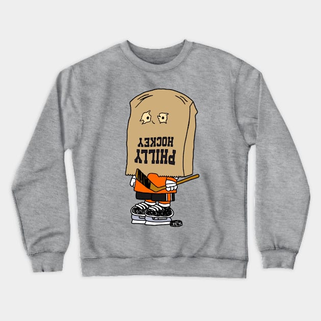 Philadelphia Bag of Shame Crewneck Sweatshirt by unsportsmanlikeconductco